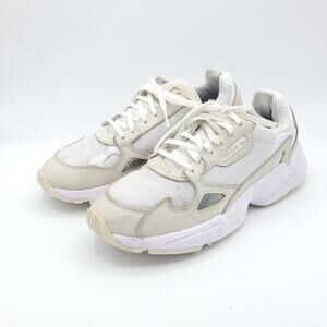 Adidas Original Falcon White Gray  Athletic  B28128 women's Size 8.5